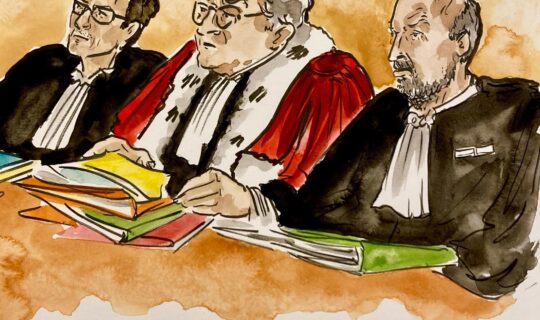 La Cour pour le deuxième jour du procès de Gilles G, policier accusé d'avoir tué Olivio Gomes.