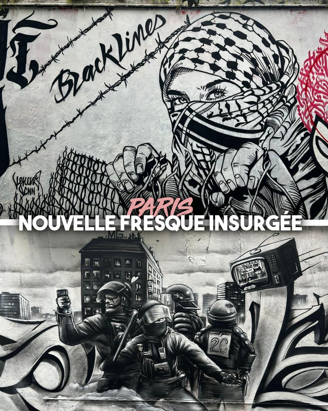 Paris : nouvelle insurrection graphique sur les murs