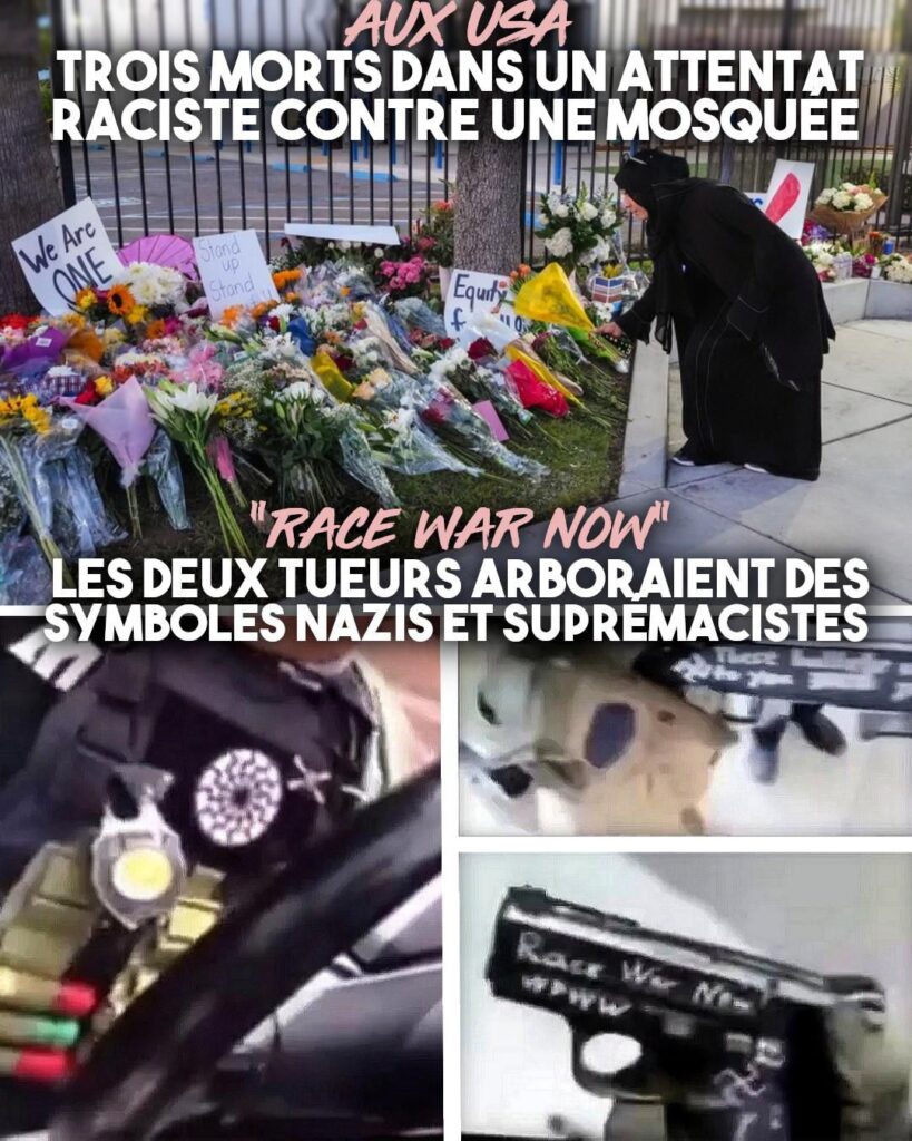 Aux USA, la sidération et le recueillement après un attentat néonazi dans une mosquée