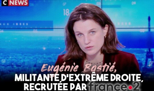 Eugénie Bastié, une militante fasciste à la télé
