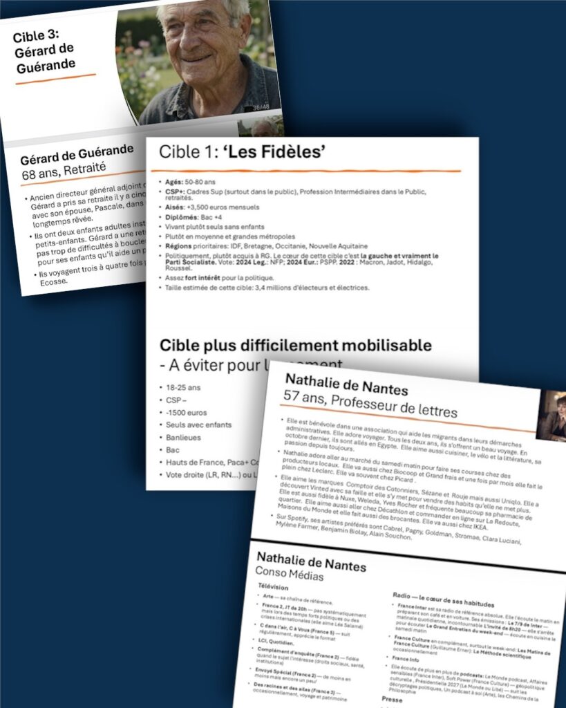 Les cibles de Glucksmann pour les élections : Gérard de Guérande ou Nathalie de Nantes.