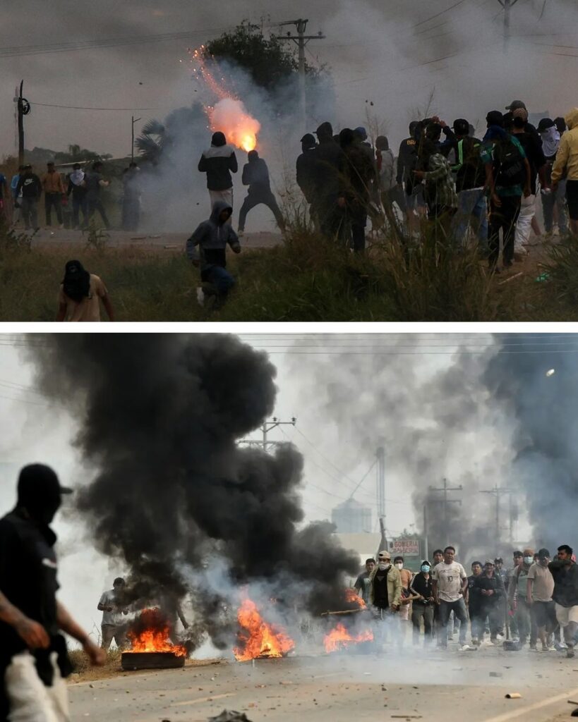 Quelques images du soulèvement en cours en Bolivie