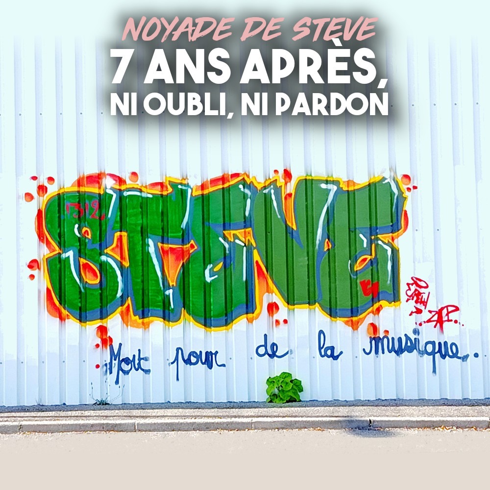 "Steve mort pour de la musique" : le graffiti est le dernier d'une longue série aperçue à Nantes
