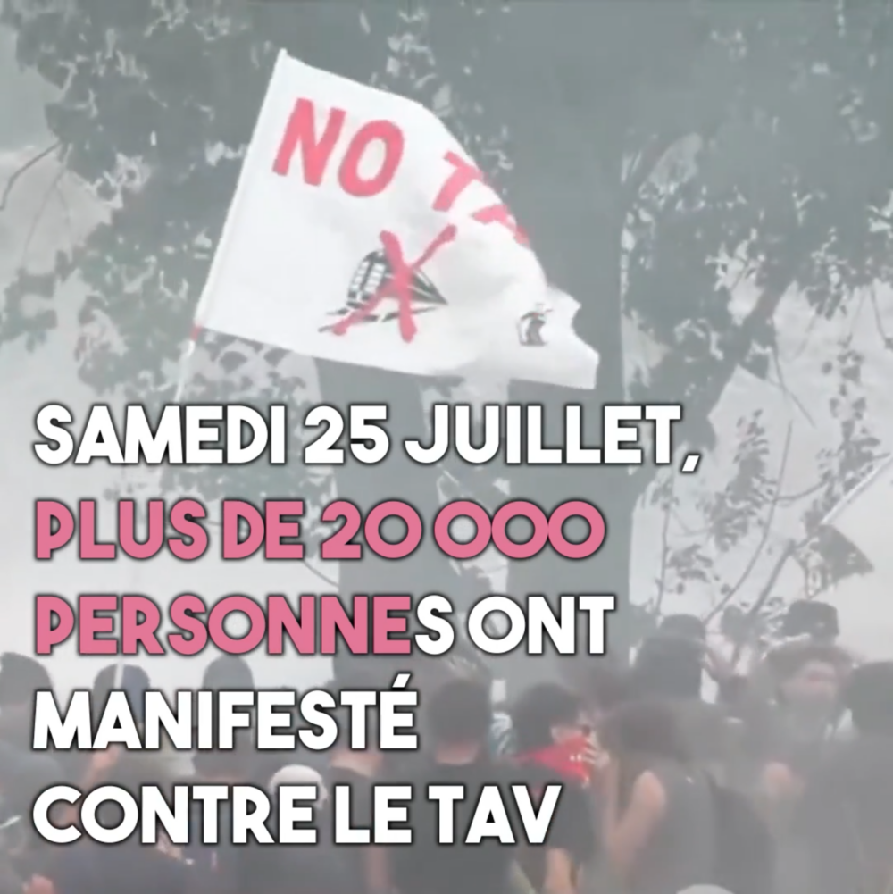 NO TAV : Week-end agité dans le nord de l&rsquo;Italie, un chantier incendié