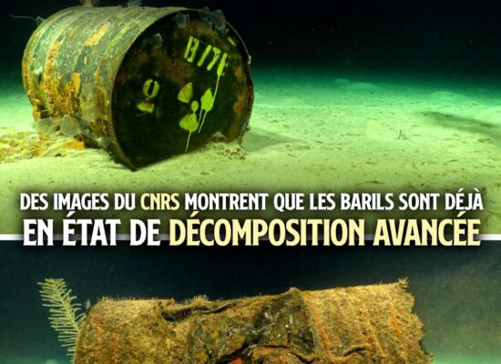 Des barils de déchets nucléaires au fond de l'océan Atlantique