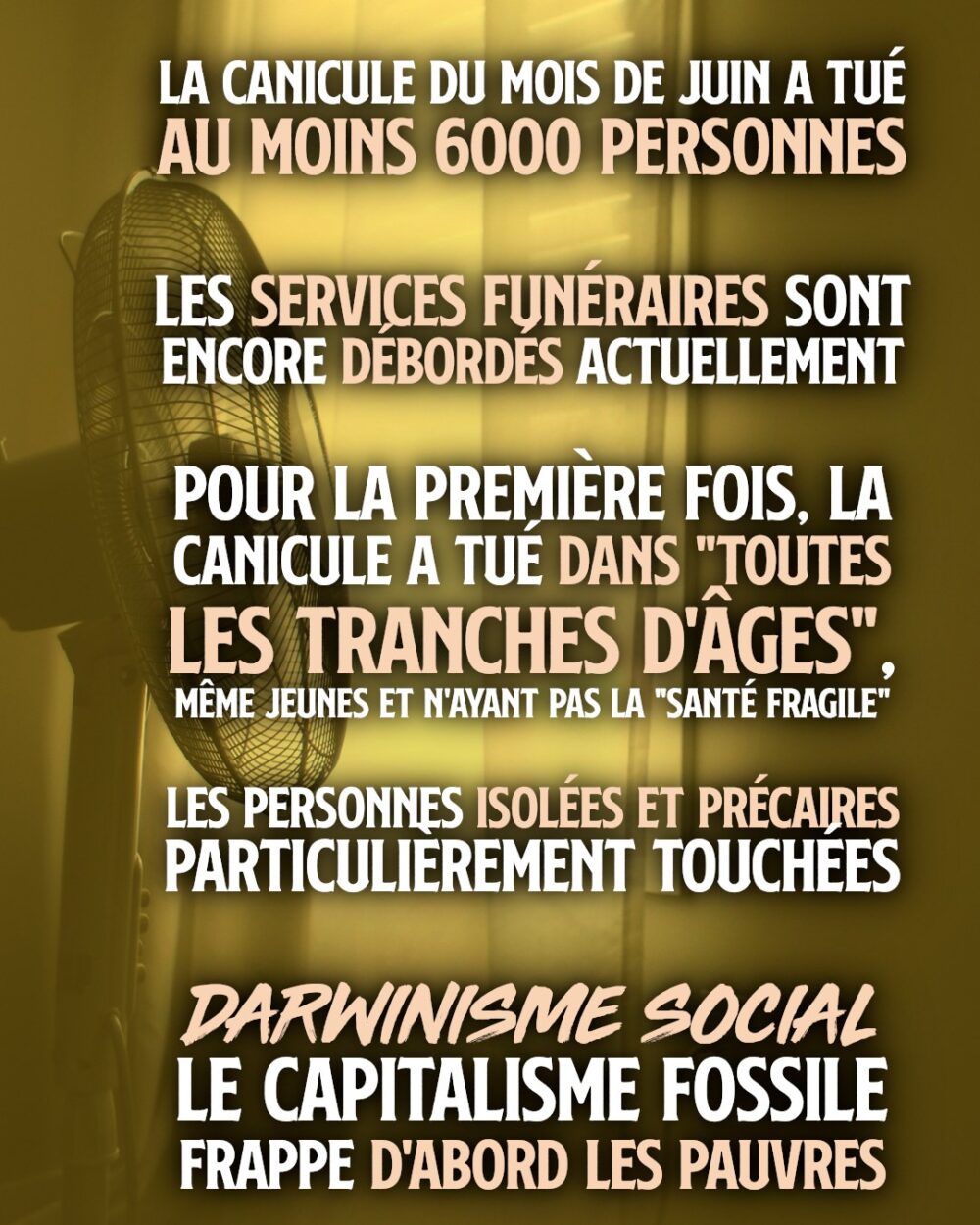 Pour la première fois, la chaleur a tué dans «toutes les tranches d'âge», l'isolement et la pauvreté facteurs de surmortalité