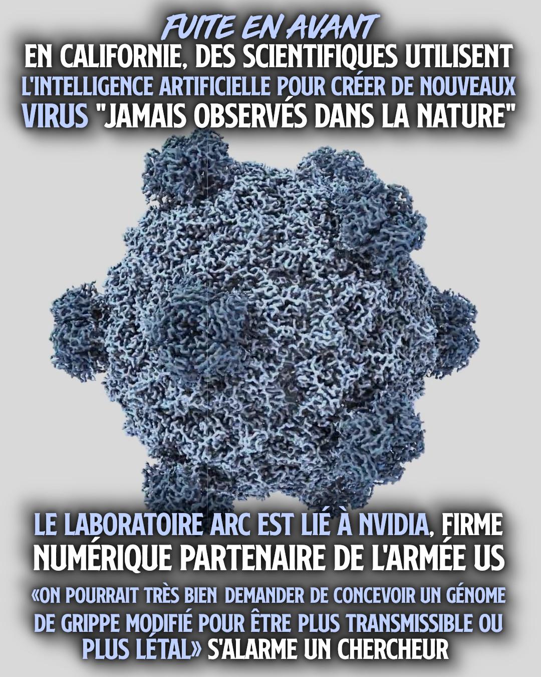 Un modèle de virus créé par IA
