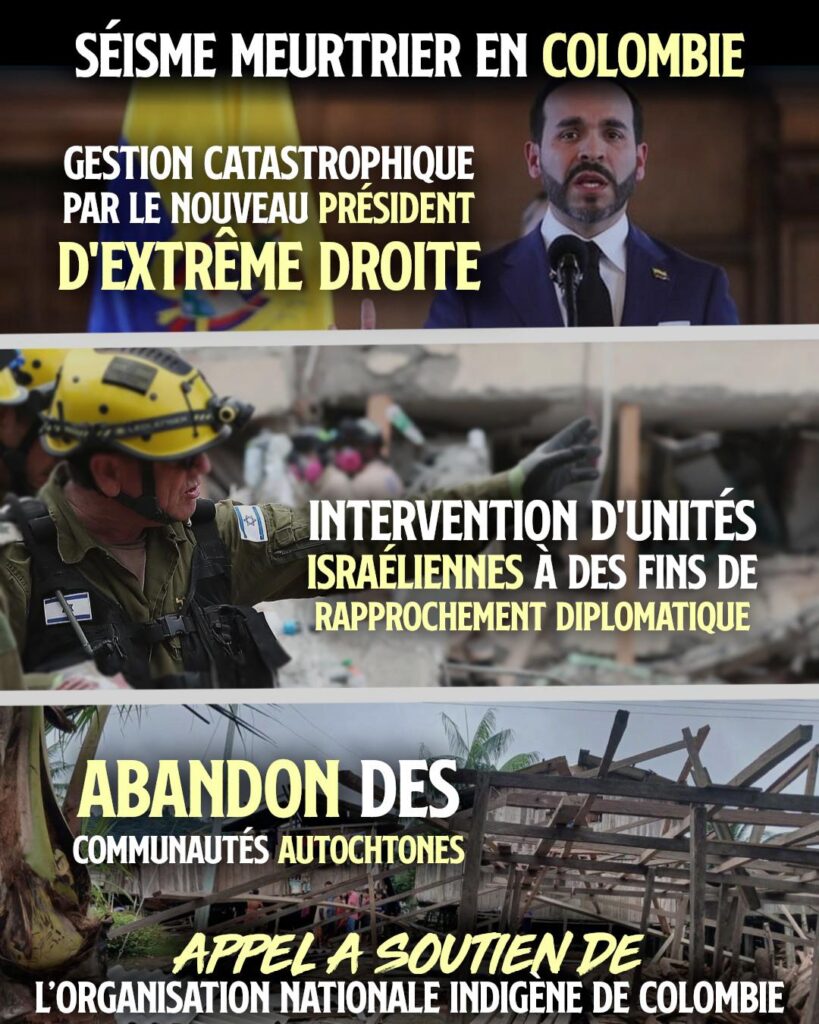 Abelardo de la Espriella Oetero, le nouveau président d'extrême droite, et les secours dépassés face à l'ampleur du désastre après le séisme en Colombie.