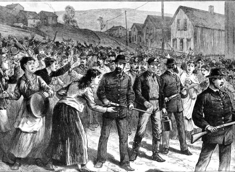Gravure de l'agence Pinkerton