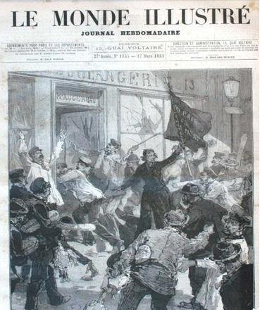 Louise Michel sur les barricades