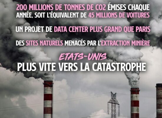 Les cheminées d'une centrale électrique, un paysage qui va devenir la norme aux USA avec le développement de l'intelligence artificielle.