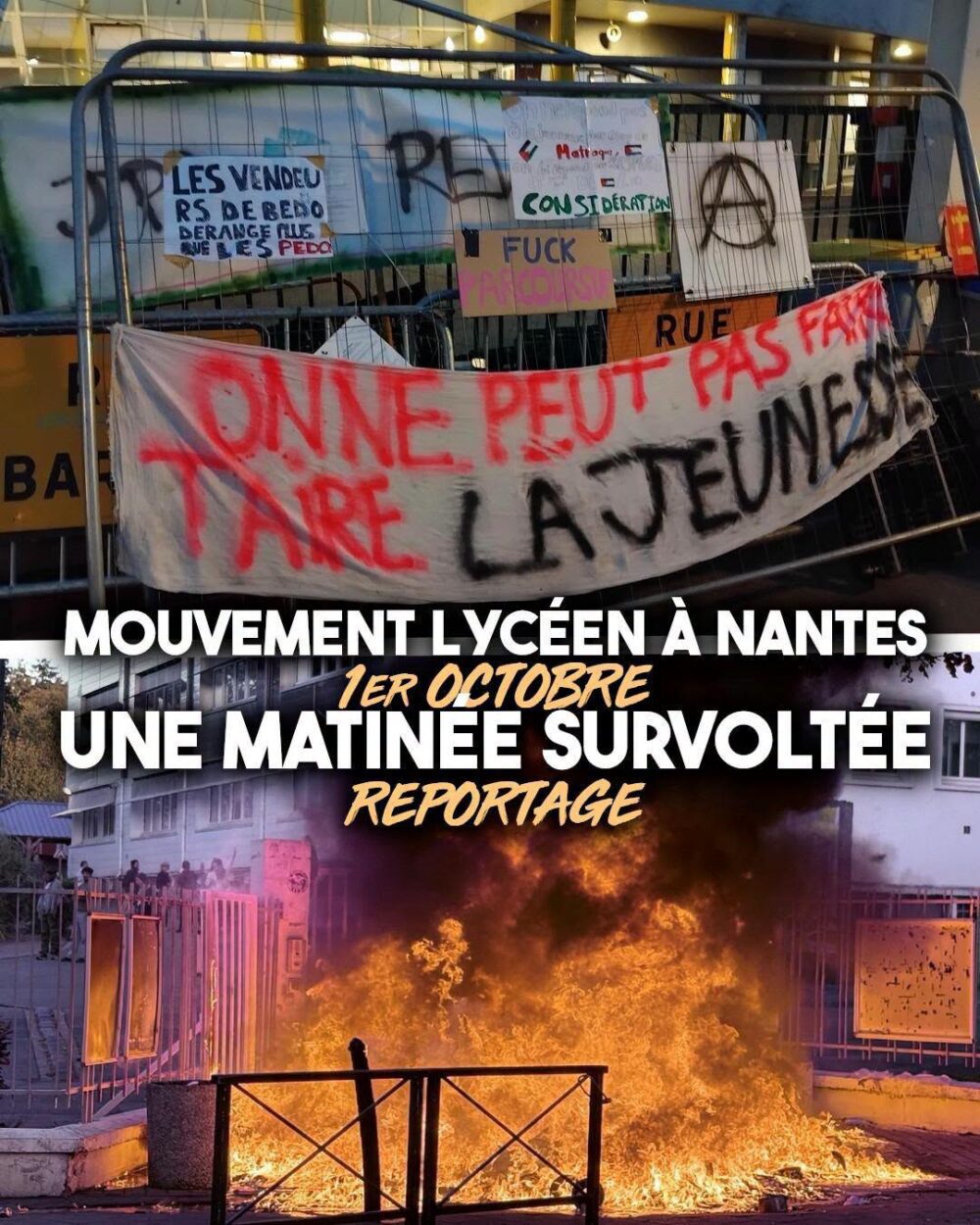 Nantes 1er Octobre : Retour sur une matinée survoltée