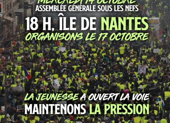 Une manifestation de Gilets Jaunes, de beaux moment que seul Macron n'aimerait pas revoir.